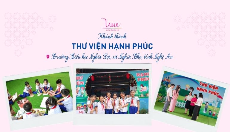 Khánh thành công trình “Thư viện hạnh phúc” tại trường Tiểu học Nghĩa Lợi, xã Nghĩa Thọ, tỉnh Nghệ An
